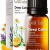 Gya Labs Deep Calm Essential Oil for Diffuser Blend - Calm Oil Essential Oil for Aromatherapy, Body, Uplift, Grounding & Relaxing (0.34 Fl Oz)