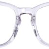 MAXJULI Blue Light Blocking Glasses,Computer Reading/Gaming/TV/Phones Glasses for Women Men(Transparent)