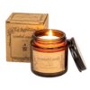 Scented Candle, Lavender & French Cade Aromatherapy Candle, Natural Soy Candles Anxiety Relief Gift for Women, Long Lasting Amber Candles Jar Warm and Cozy Sleep Candle for Home...