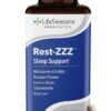 Rest-ZZZ - Powerful Sleep Support Supplement - Fall Asleep & Stay Asleep - Calms Nervous System - Naturally Ease Muscle Tension & Restlessness - Low Dose Melatonin GABA &...