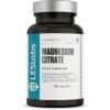 LES Labs Magnesium Citrate – Stress Relief, Restful Sleep, Heart Health, Metabolism, Nerve & Muscle Function – Non-GMO Supplement – 120 Capsules