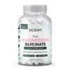Pure Magnesium Glycinate with Zinc - Maximum Strength Chelated Magnesium Supplement for Women and Men for Muscle Cramps and Sleep Support - 90 Capsules
