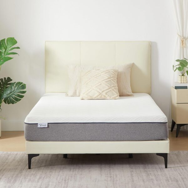 Twin Mattress, 6 Inch Memory Foam Twin Size Mattress in a Box with Washable Removable Cover, Soft and Comfortable, Pressure Relief, Medium Firmness