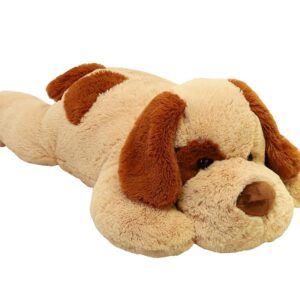 26.8 inch 5 lbs Dog Weighted Stuffed Animals, Large Weighted Plush Animal, Cute Plush Toy Pillow, Gifts for Adults, Kids, Boys and Girls