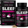 8-IN-1 All-Natural Sleep Aid Supplement for Recovery, Immunity, & Sleep Support | Organic Reishi & Valerian Root | Ashwagandha Root & VitaCherry Sport | Apigenin & L-Theanine |...
