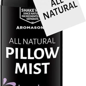 Aromasong Lavender Pillow Spray - All Natural Calming Linen & Bedtime Mist for Deep Sleep - Aromatherapy Botanical Essential Oils for Sleeping - for Relaxing Stress Fragrance Scent