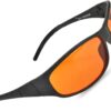Blue Blocking Amber Glasses for Sleep 99.9 Percent Effective - Nighttime Eye Wear - Special Orange Tinted Glasses Help You Relax Your Eyes