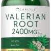 Carlyle Valerian Root Capsules | 240 Count | Herb Extract Supplement | Non-GMO, Gluten Free