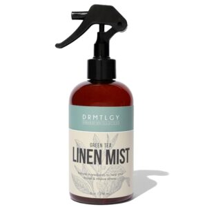 DRMTLGY Natural Green Tea Linen and Room Spray. Pure Essential Oils for a Pillow Spray, Linen Mist, and Fabric Spray. Aromatherapy Spray for Relaxation and Sleep.