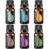 Essential Oils Set - 4 Oils & 2 Blends, Top 6 Essential Oils for Diffusers for Home, Stress Relief, Serenity Sleep Oil Blend Aromatherapy, Peppermint, Orange, Lavender,...
