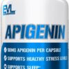 Evlution Pure Apigenin Supplement from Chamomile Extract - Relaxing Apigenin 50mg Bioflavonoid Stress and Mood Support Supplement Nutrition High Bioavailable Vegan Non-GMO...