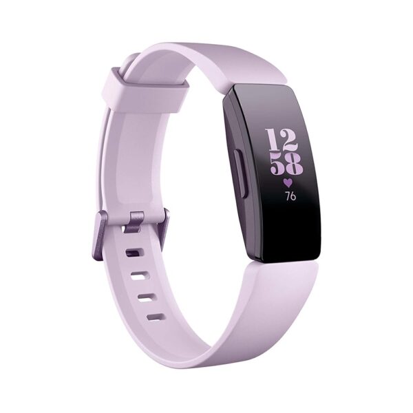 Fitbit Inspire HR Heart Rate and Fitness Tracker, One Size (S and L Bands Included), 1 Count