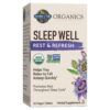 Garden of Life Organics Sleep Well Rest & Refresh 30 Tablets, Lemon Balm, Green Tea Extract L-Theanine, Valerian Root, Chamomile, Probiotics-Organic Non-GMO Vegan Gluten Free...