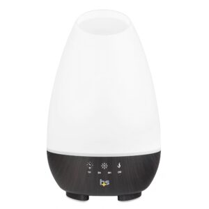 HealthSmart Essential Oil Diffuser, Cool Mist Humidifier and Aromatherapy Diffuser, FSA HSA Eligible with 500ML Tank for Large Rooms, Adjustable Timer, Mist Mode and 7 LED Light...