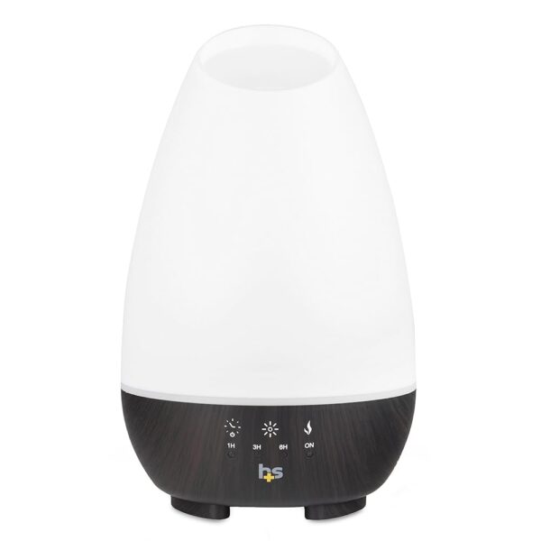 HealthSmart Essential Oil Diffuser, Cool Mist Humidifier and Aromatherapy Diffuser, FSA HSA Eligible with 500ML Tank for Large Rooms, Adjustable Timer, Mist Mode and 7 LED Light...