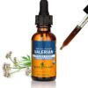 Herb Pharm Organic Valerian Root Liquid Extract, Alcohol-Free: Sleep & Relaxing, Calming Nighttime Sleep Support Supplement, Sugar-Free Herbal Supplement, 1 Oz
