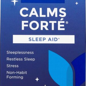Hyland's Calms Forte Tablets, Natural Relief of Nervous Tension and Occasional Sleeplessness, 100 Count