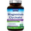 Innate Vitality Magnesium Glycinate 500mg | 70mg Elemental Magnesium Supplement- High Absorption, Non Buffered, Non-GMO & No Gluten - Nerve, Muscle, Bone & Heart Health - 120...