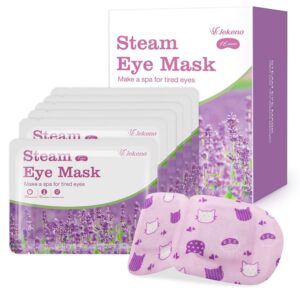Jekeno Steam Eye Mask, 16 Packs Eye Masks for Dry Eyes, 40-60 Minutes Self Moist Heated Warm Compress Eye Mask Disposable for Sleep, Spa Relaxing Trip Gifts, Travel Essentials...
