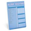 Knock Knock Sleep Routine Pad: My Awesome, Soothing, Self-Nurturing Sleep Tracker & Sleep Checklist, 6 x 9-inches