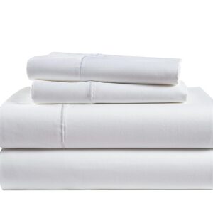 LANE LINEN 100% Egyptian Cotton Sheets Queen Size - 1000 Thread Count White Bed Sheets for Queen Size Bed, Long Staple Cotton Bedding Sheets, Sateen Weave, Luxury Hotel Sheets,...