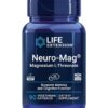 Life Extension Neuro-mag Magnesium L-threonate, Magtein, Magnesium Supplement, Brain Health, Memory & Attention, Gluten Free, Vegetarian, Non-GMO, 90 Vegetarian Capsules
