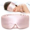 LitBear Silk Sleep Mask for Side Sleeper, Eye Mask Sleeping for Women Men 100% 22 Momme Pure Mulberry Silk, Face-Hugging Padded Silk Eye Cover for Sleeping with Adjustable Band...