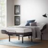Lucid L150 Adjustable Base – Bed Frame with Head and Foot Incline – Wireless Remote Control – Premium Quiet Motor, Full size
