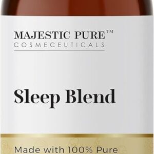 Majestic Pure Sleep Essential Oil for Sleep | 100% Pure Oil for Peace Sleep, Relaxing, Stress Relief | Orange, Eucalyptus, Peppermint Essential Oil for Diffusers & Aromatherapy...