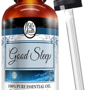 Oil of Youth 4 Ounce Bulk Good Sleep Blend Essential Oil - Therapeutic Grade - Pure & Natural - Sleep Oils for Diffuser - Essential Oils for Sleeping