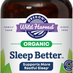 Oregon's Wild Harvest Sleep Better Organic Supplement, 90 Count