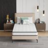 PayLessHere 6 Inch Hybrid Mattress with Innerspring and Foam/Fiberglass Free/Medium Firm Spring Mattress/Twin Size Mattress in a Box/CertiPUR-US Certified/Cool Sleep Pressure...