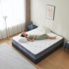Queen Mattress, 12 Inch Queen Size Mattresses, Hybrid Mattress in a Box with Independent Spring, Soft and Comfortable, Pressure Relief, CertiPUR-US Certified, Medium