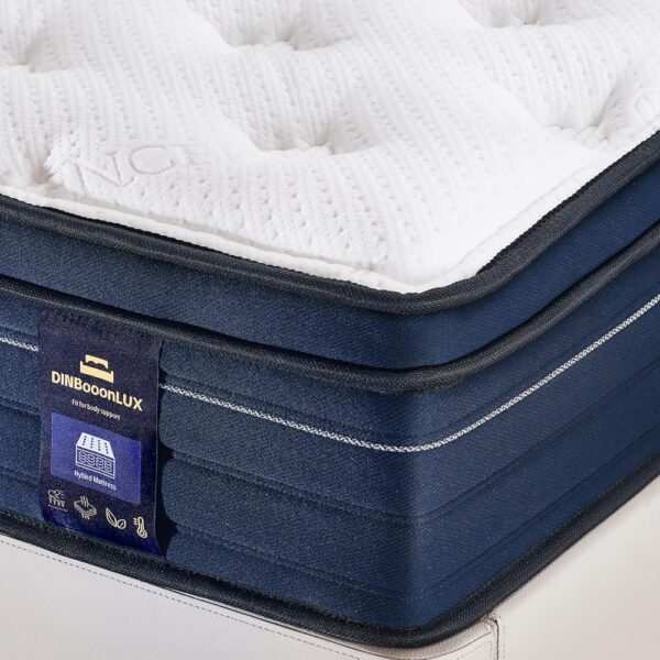Queen Mattress,14 Inch Gel Memory Foam Hybrid Mattress in a Box,Motion Isolation Individually Pocket Innerspring ,Pressure Relief,Back Pain Relief,Breathable,Medium...