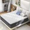 Queen Size Mattress, Upgrade Strengthen 14 Inch Firm Hybrid Queen Mattress in a Box, Mattress Queen Size With Memory Foam and Independent Pocket Springs, Strong Edge Support,...