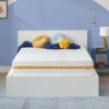 Simmons - Gel Memory Foam Mattress - 12 Inch, Queen Size, Plush Feel, Motion Isolating, Moisture Wicking Cover, CertiPur-US Certified, 100-Night Trial