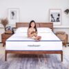 Sunrising Bedding 12 inch Natural Latex & Gel Infused Memory Foam Full Mattress, Medium Firm, Non-Toxic & No Fiberglass, Assembled in USA, Certipur-US,120 Night Trial, 20 Year...