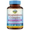 Terranics 5-in-1 Magnesium Complex Supplement 500mg - 5 Forms High Absorption Magnesium Glycinate Citrate Malate Aspartate Gluconate - Non-GMO 120 Vegan Magnesio Capsule for...