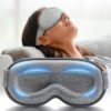 Weighted Eye Mask for Sleeping - Blackout Sleep Mask for Women Men, FACEMOON Lash Extension Eye Covers, Memory Foam, 3D Contoured, Airplane Travel Essentials, Blindfold for...