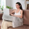 Weighted Idea Gaming Pillow for Lap with Wrist Pad Ergonomics Reading Pillow for Adults 145-185lbs Bed Rest Pillow for Reading, Working, Playing Steam Switch or Sitting in Bed...