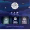 Woolzies Sleep Collection Essential Oil Blend Set | Incl. Sweet Dreams, Relax, & Stress Free Oils |