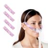 4 Pack Satin CPAP Strap Covers CPAP Face Cushion Universal and Comfort Silky CPAP Headgear Pads for Reducing Red Marks