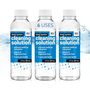 [6 Uses] Impresa Cleaner for Chili Sleep Systems & for Dock Pro Sleep System - Cleaning Solution for Bed Cooler System - Cleaner for Bed Cooling System - 3 Pack 2oz. Bed Cooling...
