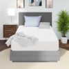 8 Inch Twin Cooling Gel Memory Foam Mattress Medium Firm CertiPUR-US Certified Mattress in a Box Enhanced Pressure Relief Removable Soft Cover No Fiberglass (Twin, 8 in)