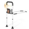 Bed Rails Elderly Adults: Side Assist Grab Bar Handrails for Seniors with Motion Sensor LED Light - Adjustable Bed Cane Portable Guard Handle Bedside Railing - Fits Twin Full...