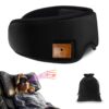 Bluetooth Sleep Headphones | Sleep Headphones Wireless | Sleeping Headphones for Side Sleepers Sleep Mask with Bluetooth Headphones Ultra-Thin Stereo Speaker Perfect for Sleeping