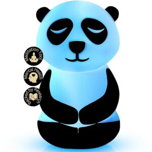 Calm Collective Peaceful Panda Breathing Trainer Light for Calming Stress, Anxiety Relief Items for ADHD, Mindfulness Meditation Tools for Depression, Great Self Care and Mental...