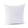 DOWNCOOL 100% Cotton Stuffer Throw Pillow Insert, Square Down and Feather Filled Decorative Bed Sofa Insert, 20x20 Inch, White
