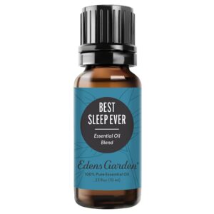 Edens Garden Best Sleep Ever Essential Oil Blend- 100% Pure Premium Grade, Undiluted, Natural, Therapeutic, Aromatherapy, The Best for Diffusing, Skin, Candle, Humidifiers 10 ml...