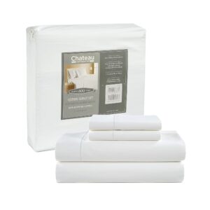 Egyptian Cotton Sheets for Queen Size Bed, Certified 800 Thread Count Queen sheet set, Luxury Sateen Weave Cotton Queen Bed Sheets queen sheets deep pocket, Egyptian Cotton...